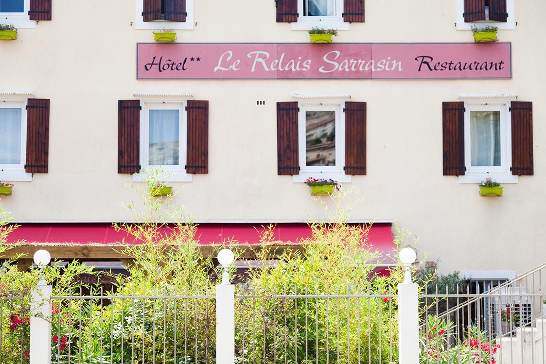Logis Le Relais Sarrasin Hotell Vezenobres Eksteriør bilde